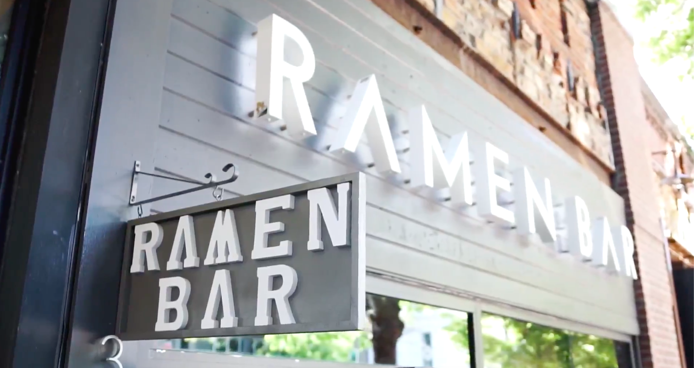 The ramen bar